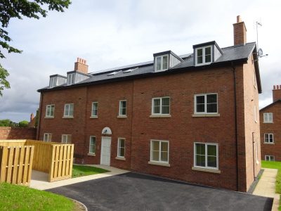 Memorial house front view