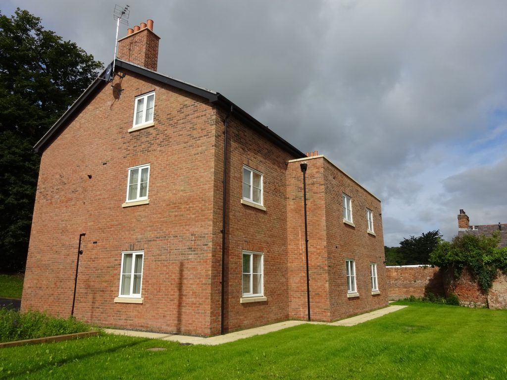Memorial house rear view